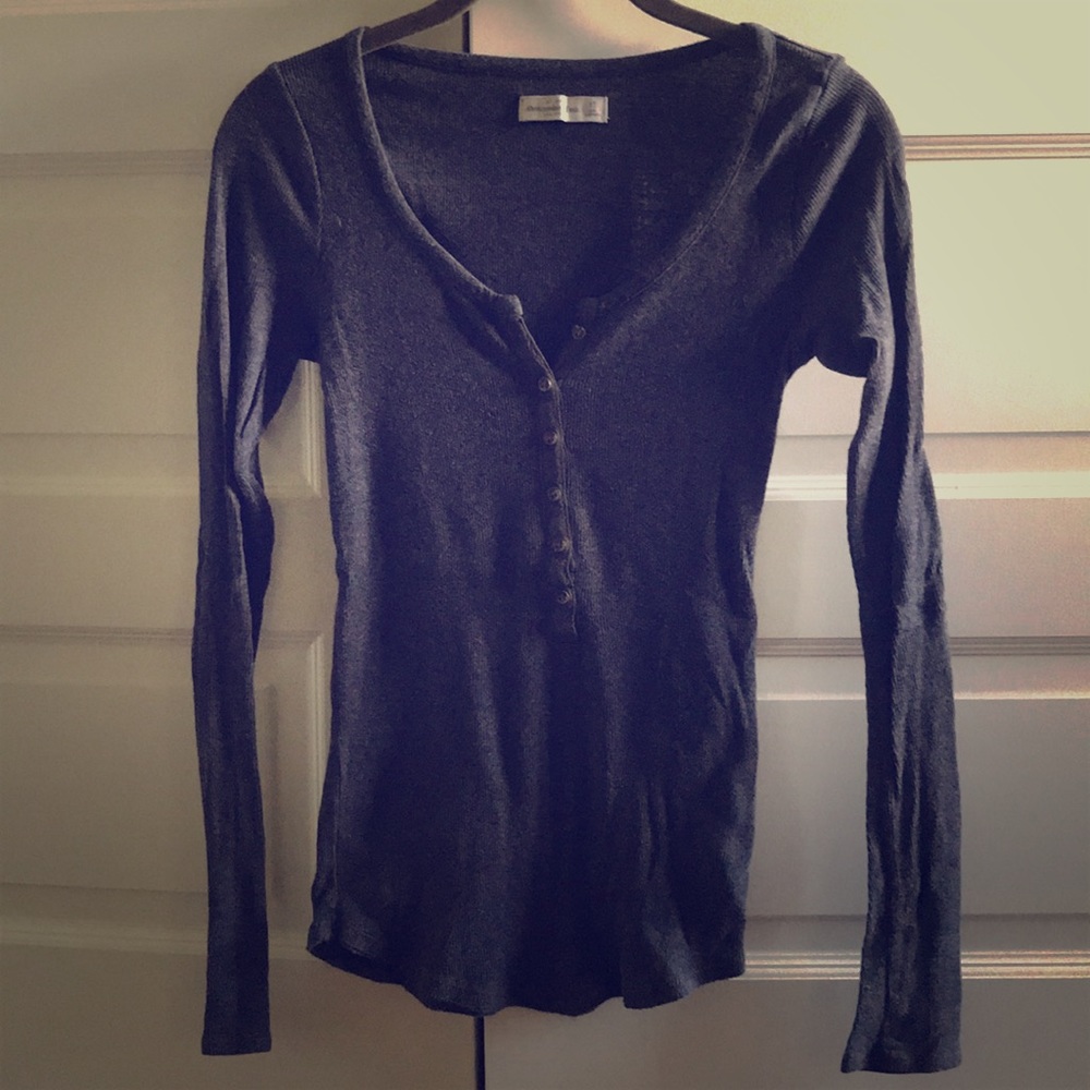 Abercrombie & Fitch Long Sleeve Henley